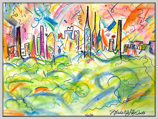 Adam Hard Boppin'
 medium - Pastel