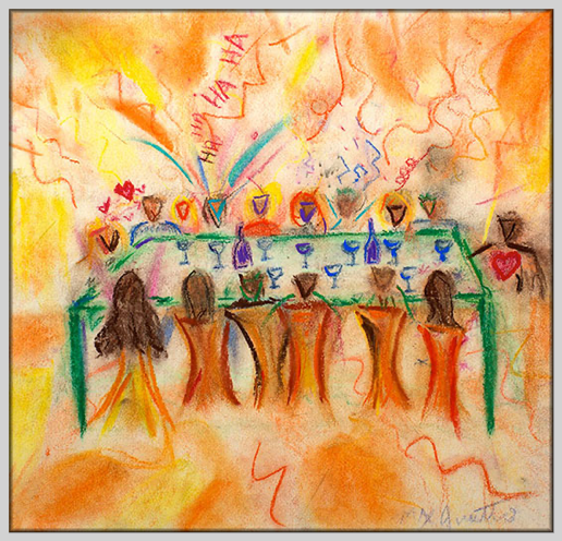Dinner Party Bossa
medium - Pastel
