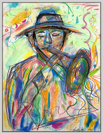 Dore #1- Uno Momento Dorado
medium - Pastel